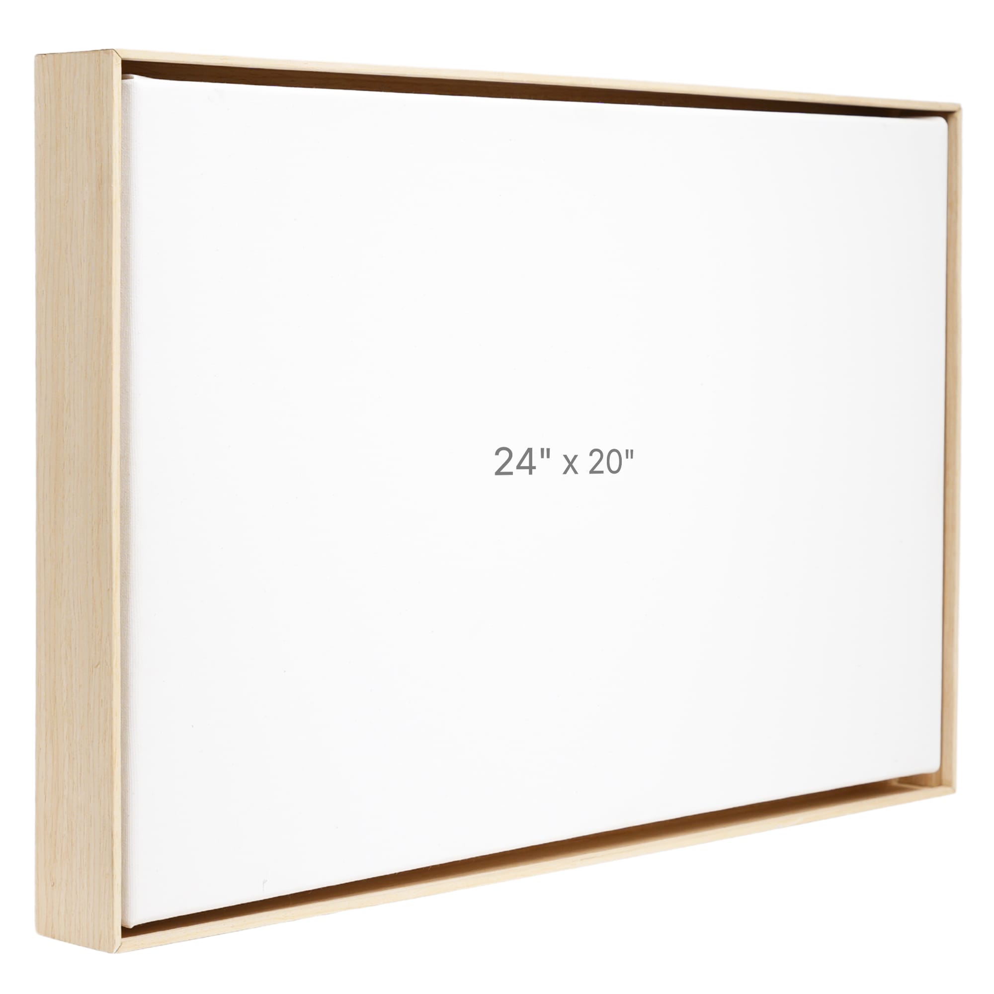 24 x 20" Floater Frame - Oak - 1.5" depth