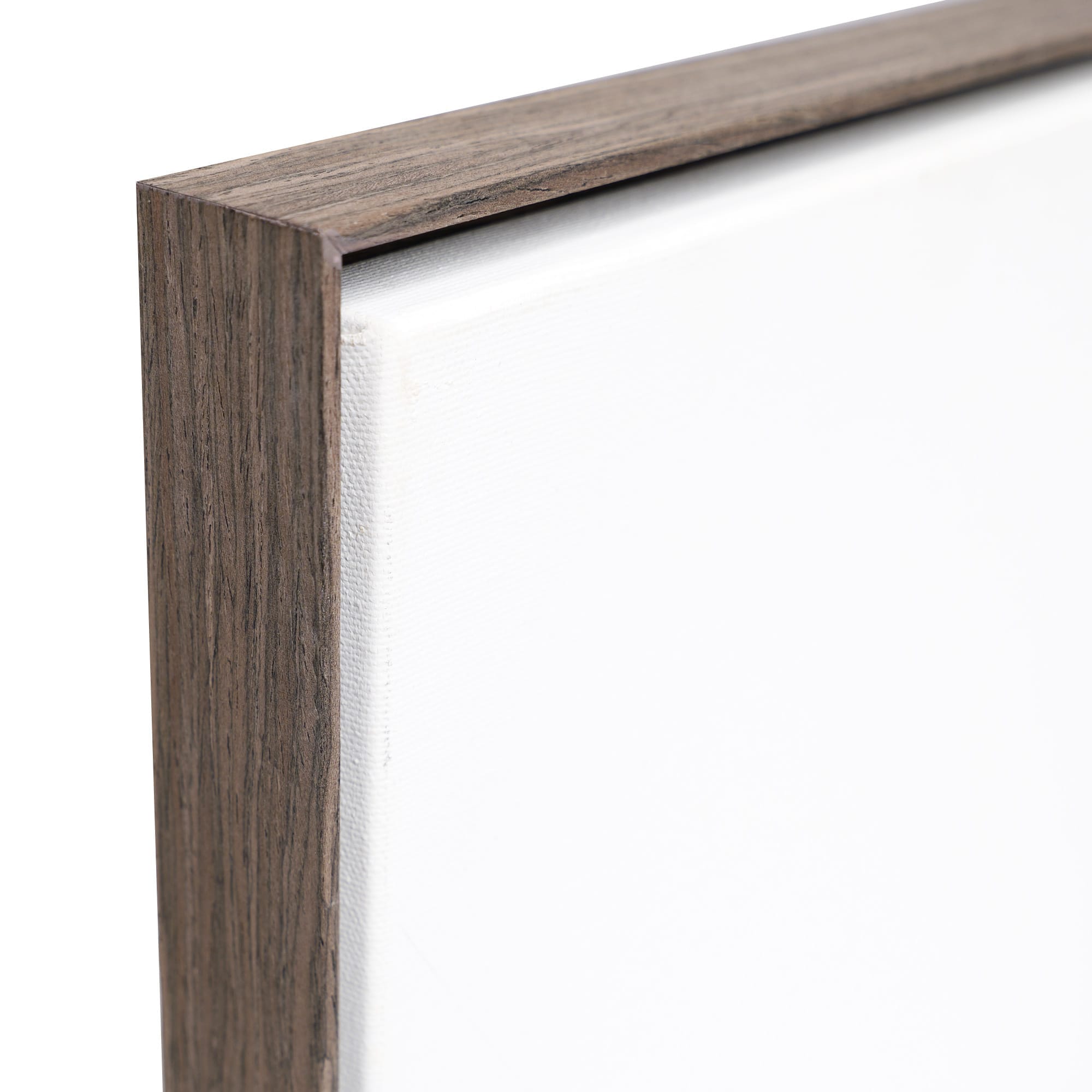 12 x 24" Floater Frame - Dark Oak - 0.75" depth - Image 2